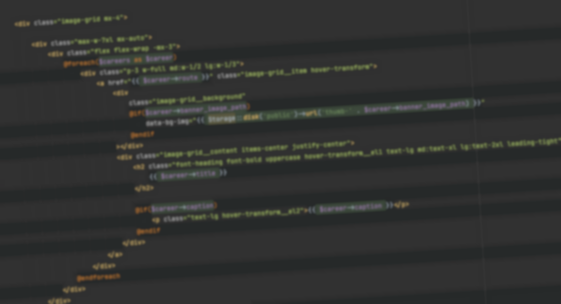 Full stack PHP/Laravel Developer