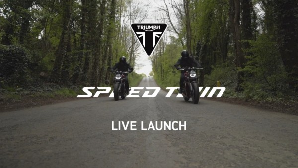 Speed Twin live launch