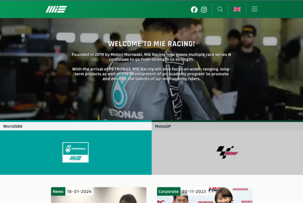 MIE Racing Website