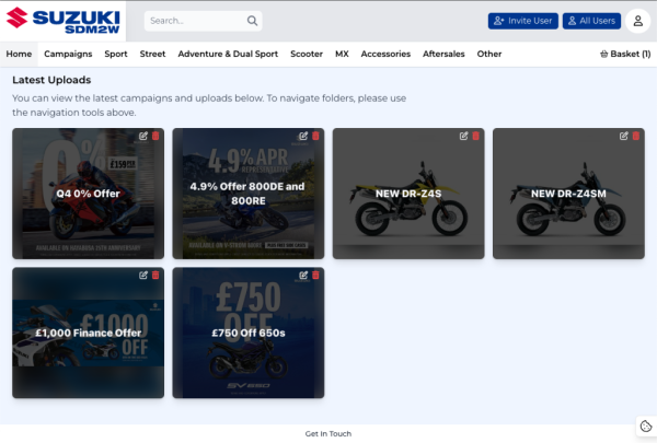 Suzuki Dealer Portal